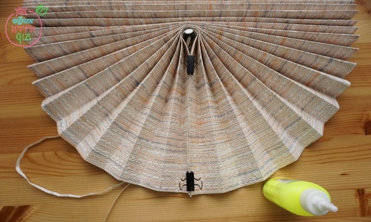 DIY plisované rolety