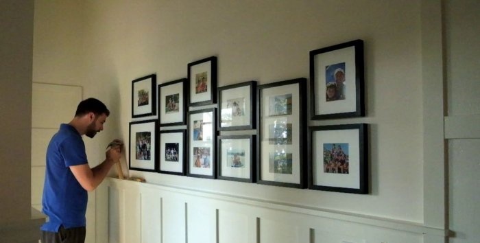 How to make a gallery wall