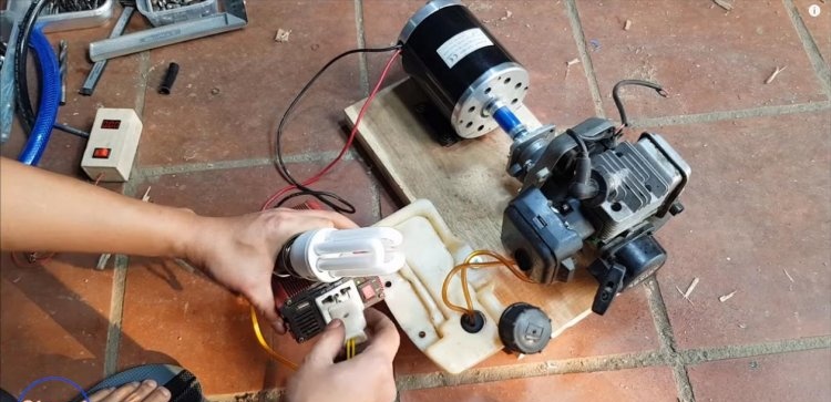 How to make a 220 V generator