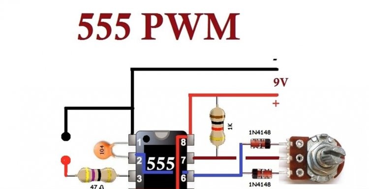 Jednoduchý PWM regulátor na NE555