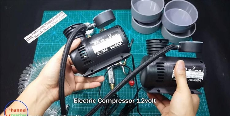 PVC potrubní kompresor
