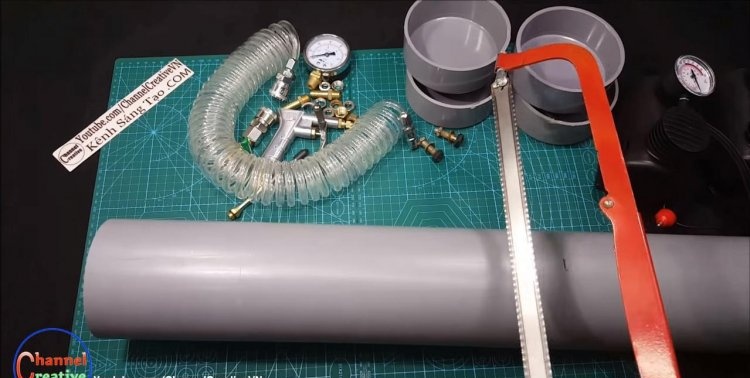 PVC pipe compressor