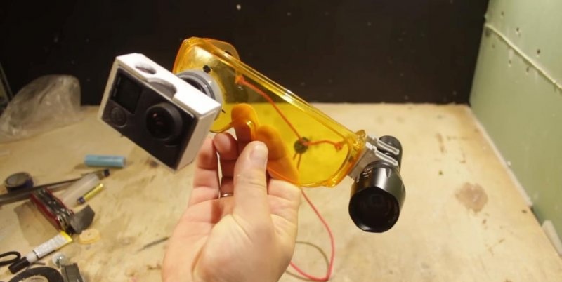 How to make a night vision device from a GoPro camera