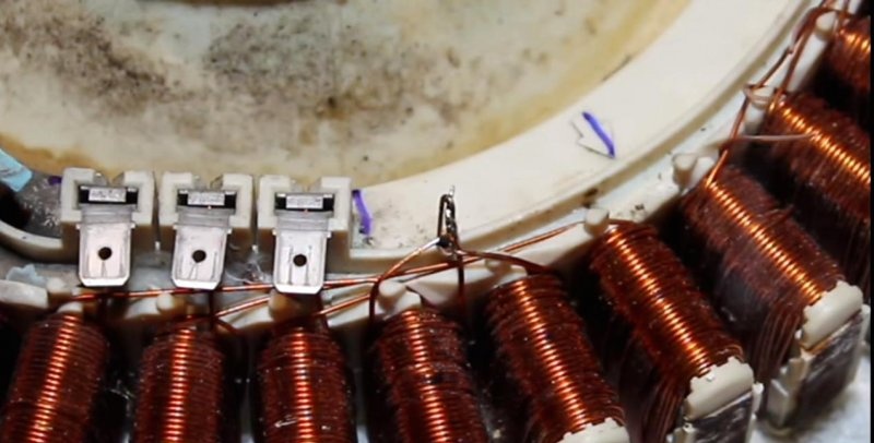 Elektrocentrála - prestavba motora práčky