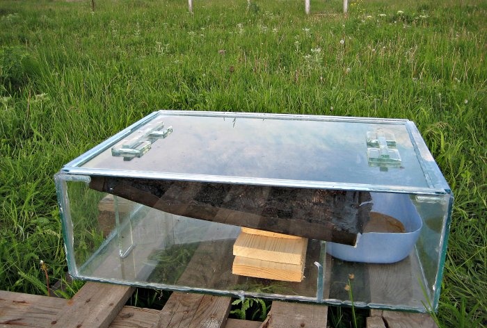 DIY جهاز إذابة الشمع بالطاقة الشمسية