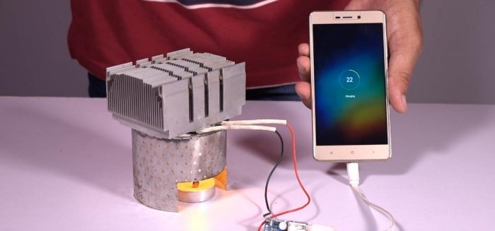 DIY เครื่องกำเนิดพลังงานความร้อนและพลังงานอย่างง่าย