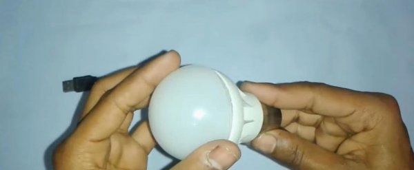 DIY USB-glödlampa