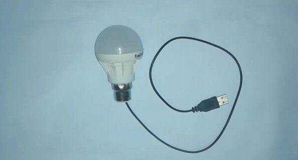 Ampoule USB DIY