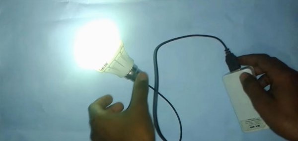 DIY USB žarulja