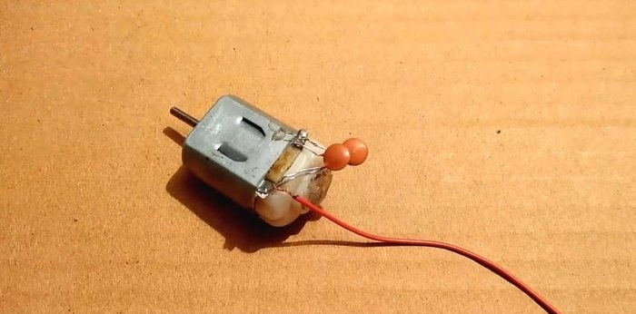 Der einfachste Wechselrichter eines Motors