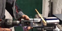 A reciprocating saw from a drill - it's possible!