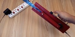 How to make a simple hacksaw with a 12 V motor