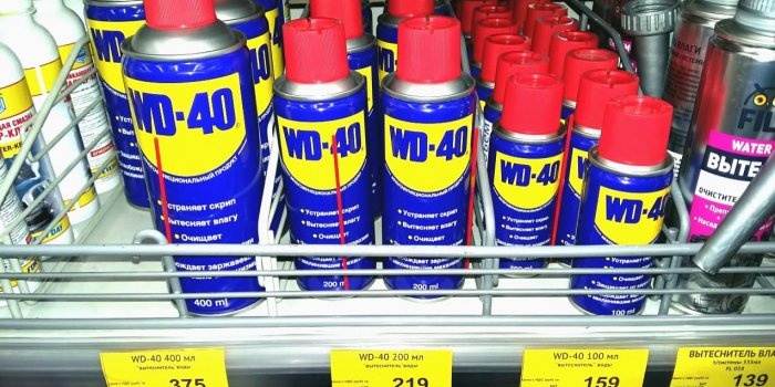 Výroba WD 40 vlastnými rukami