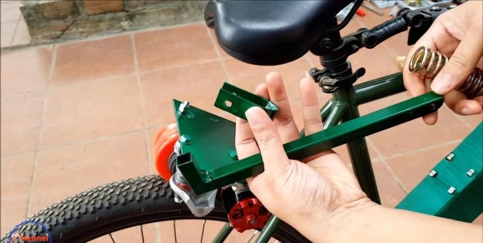 Elektrofahrrad auf Basis eines bürstenlosen Motors