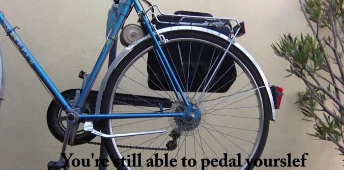 Το πιο απλό ηλεκτρικό ποδήλατο DIY