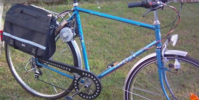 A bicicleta elétrica DIY mais simples