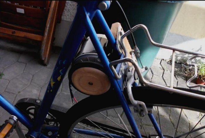 أبسط دراجة كهربائية DIY