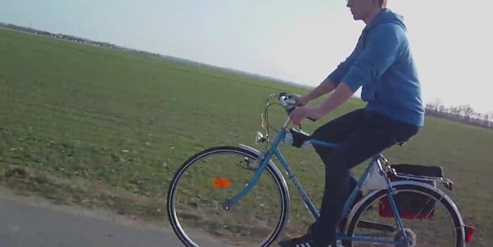 Най-простият електрически велосипед „направи си сам“.