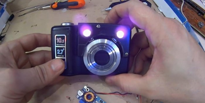 How to make a night vision device from an old camera