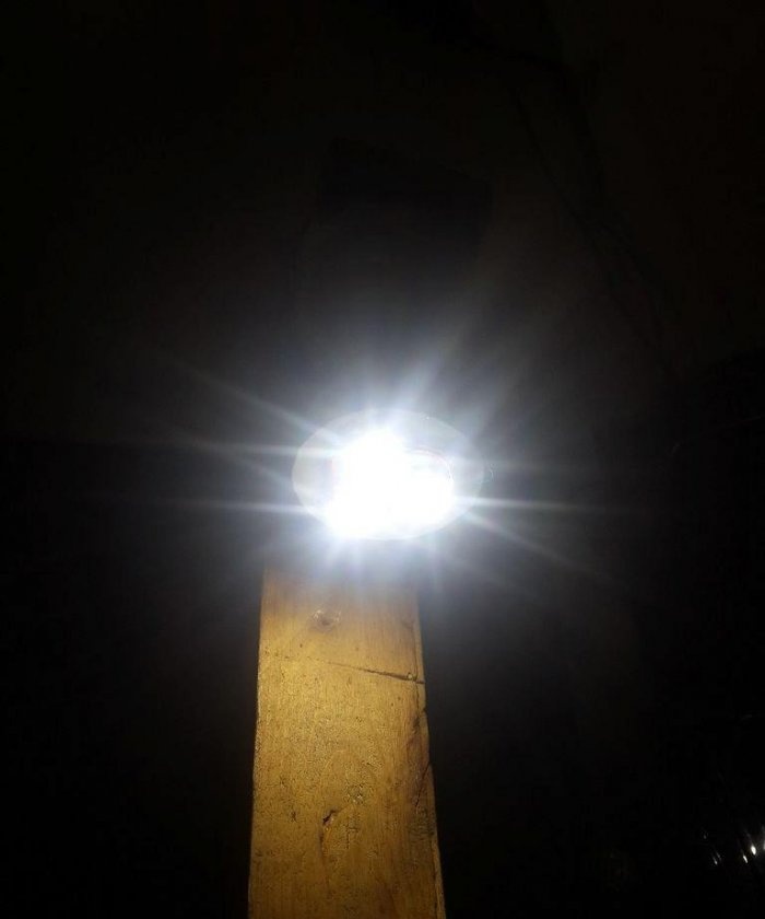 โคมไฟ LED โฮมเมด 3 W
