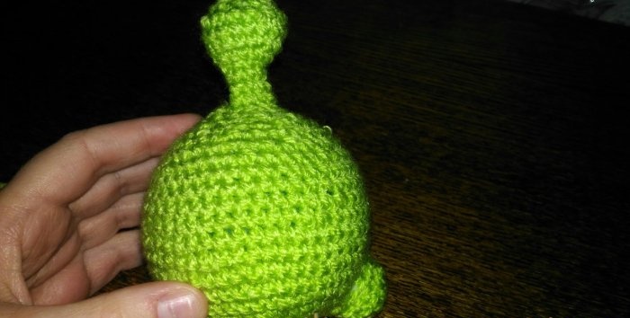 Little sweet tooth Om Nom crochet