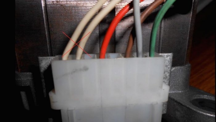 How to connect the motor from a washing machine to 220 V