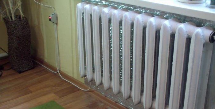 Autonomous heating based on electric heating element