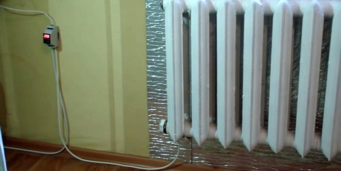 Calefacció autònoma a base d'element calefactor elèctric