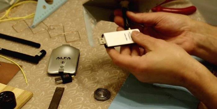 How to make a directional WIFI antenna