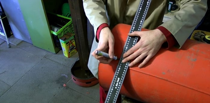 Poêle à jet à partir d'une bouteille de gaz