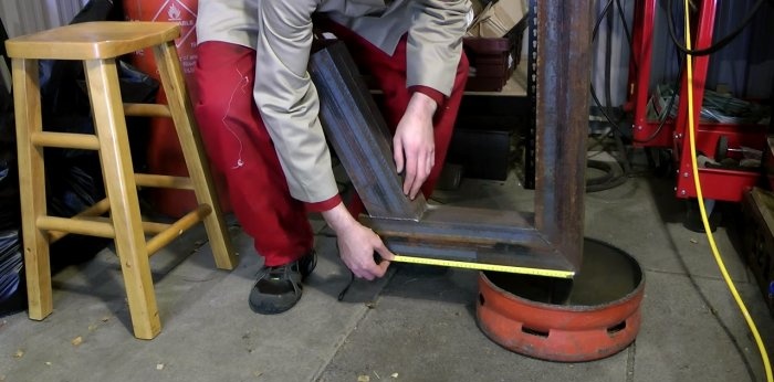 Poêle à jet à partir d'une bouteille de gaz