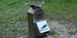 High efficiency camping stove