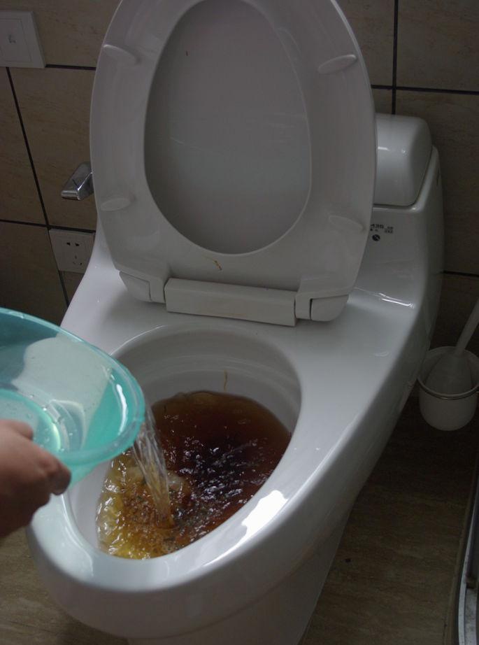 How to unclog a clogged toilet without a plunger