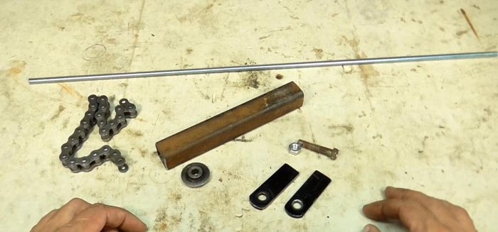 Simple pipe cutter