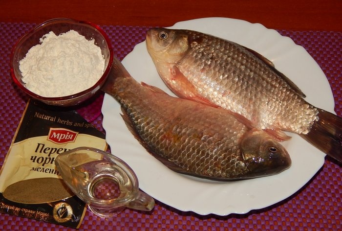 Recept på crucian karp