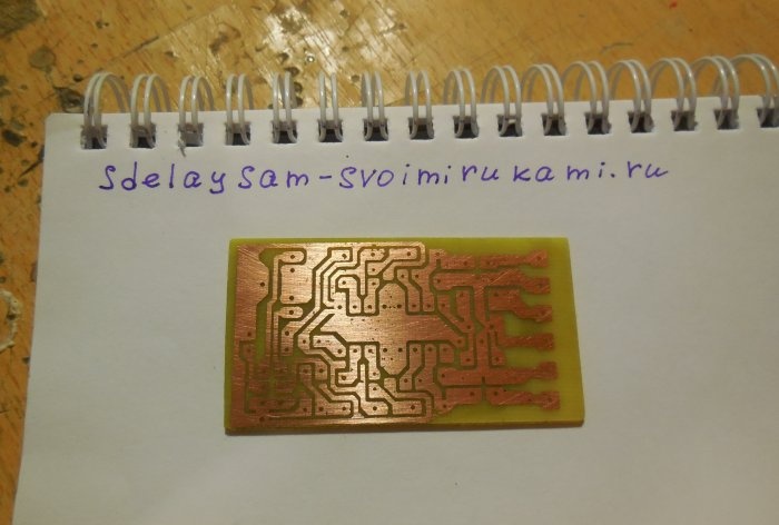 Versterker gebaseerd op TEA2025b-chip