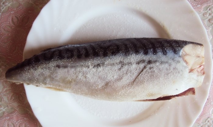 Makrela pečená vo fólii v rúre