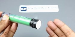 Hjemmelaget superlys mini LED-lommelykt 3 W