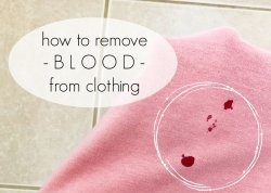 Kako ukloniti krv s odjeće