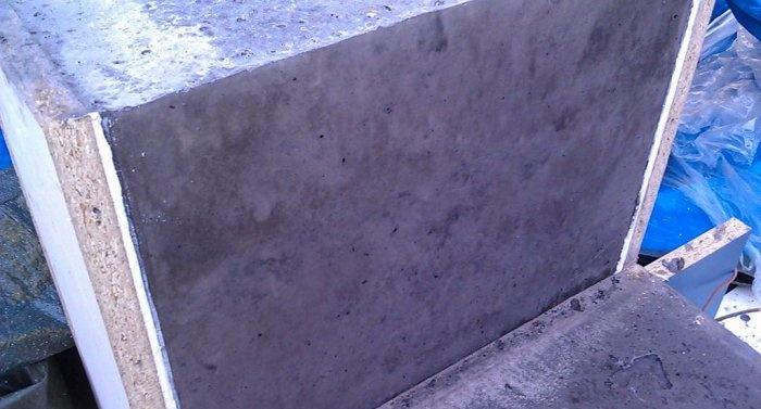 Banca de beton pentru gradina