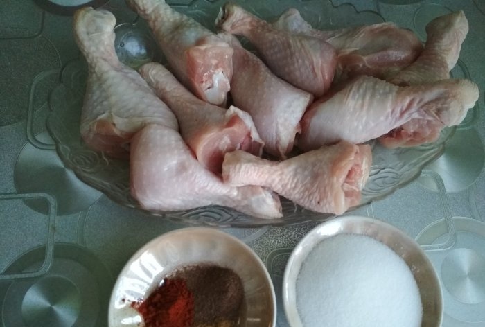 Recette de pilon de poulet fumé avec photo