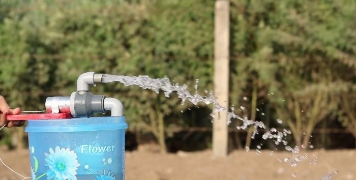 Cum se face o pompă de apă