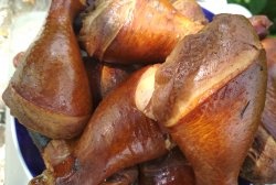 Batang paha ayam salai: resipi dengan foto