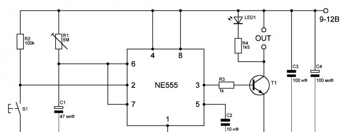 Einfacher elektronischer Timer