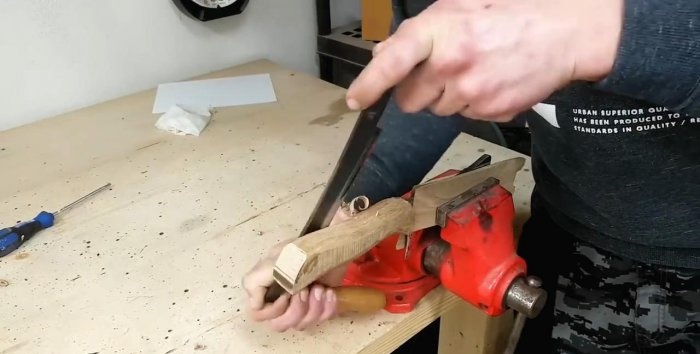 Restaurar un cuchillo de cocina completamente oxidado