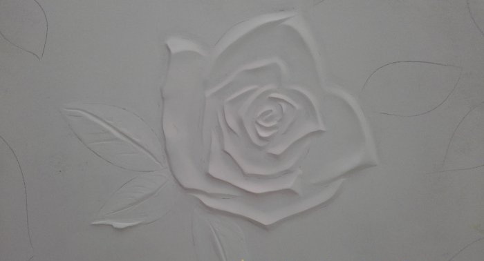 DIY bas-relief modellering