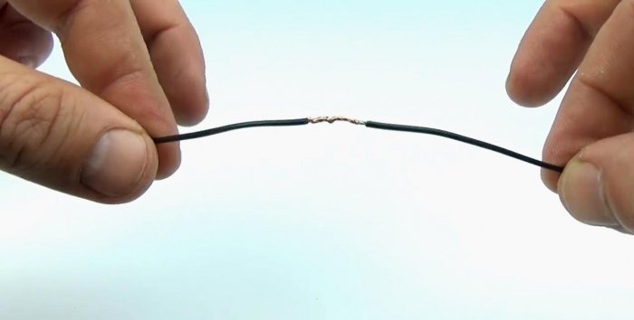 Den mest pålidelige forbindelse af ledninger uden loddekolbe
