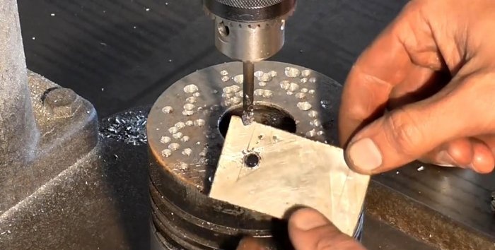 How to make a drill from a nail