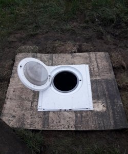 Yazlık rezidans için mini septik tank