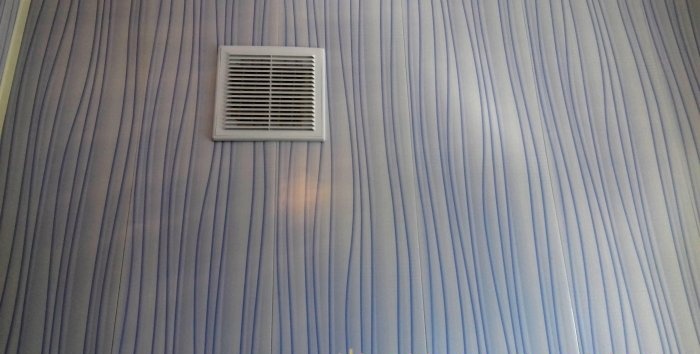 Hvordan dekorere et bad med PVC-paneler
